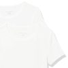 Women's Slim-Fit Short-Sleeve Crewneck T-Shirt, Pack of 2