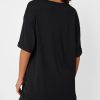 Oversized Tshirts for Women Workout Plus Size Tops V Neck Short Sleeve Gym Shirts Casual Loose Fit Basic Tees