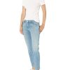 Women's Slim-Fit Short-Sleeve Crewneck T-Shirt, Pack of 2