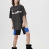 Graphic Tees Y2k Mens Oversized T Shirt Racing Washed Streetwear Shirts Unisex Casual Summer Tops