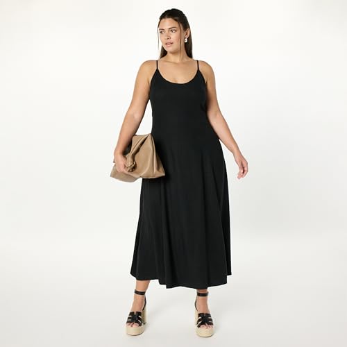Women's Luna Scoop Neck Linen Maxi Dress
