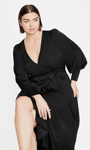 Women's Plus Size Maxi Dress-Oki