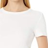 Women's Slim-Fit Short-Sleeve Crewneck T-Shirt, Pack of 2