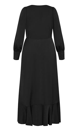 Women's Plus Size Maxi Dress-Oki