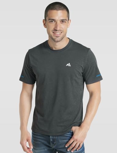 Ultra Soft Bamboo Viscose T-Shirts Coolmax Cooling Lightweight Workout Mositure Wicking Casual Crew Neck Tee