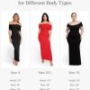 Off The Shoulder Maxi Dress Wedding Guest Formal Dresses for Women Sleeveless Bodycon Long Shapewear Prom Dress