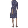 Women's Long Sleeve Collared Midi Shirtdress