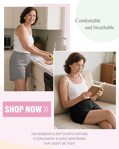 3 Pack Women's Casual Shorts Lounge Soft Summer Ribbed Elastic High Waisted Shorts Pocket Workout Athletic SweatShorts
