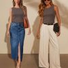Women's Wool Blend Sweaters Non See Through All-Season Business Casual Tank 2025