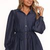 Women's Everett Long Sleeve Mini Dress