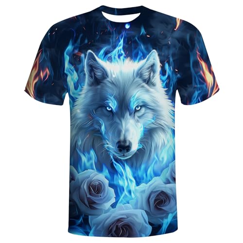American Flag Eagle T-Shirts for Men Women 3D Printed T-Shirts Short Sleeve Graphic Tees Shirt