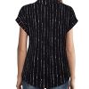 Women's Short Sleeve Chiffon Blouses for Office Work Business Attire Collared Shirts